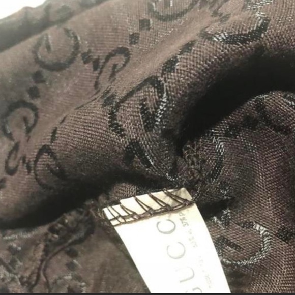 Authentic 🛍 GUCCI GG Canvas Jackie Tote Hand bag WITH  Dust Bag - Picture 15 of 15